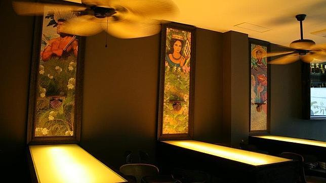 Decoración del local La Candelita de Madrid