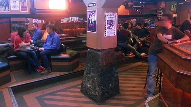 Legendario bar La Vía Láctea de Madrid, uno de los locales de La Movida