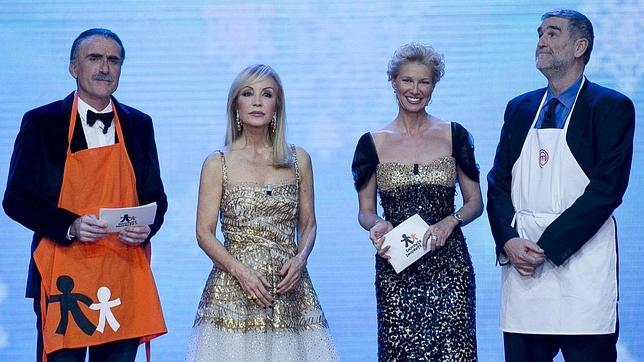 La gala «Inocente, Inocente» recaudó más de un millón de euros