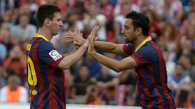 Xavi: «Ribery y Cristiano han hecho méritos, pero Messi es el mejor»