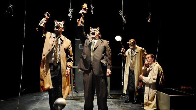 Compañía La Zaranda, en el María Guerrero