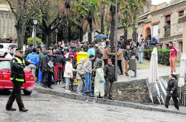 Cipriano, rey mago: hoy reparte 30.000 kilos de comida