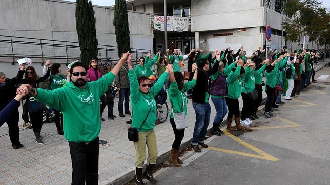 El conflicto educativo se enquista en Baleares con una nueva jornada de huelga