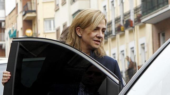 Más partidos a favor de la Infanta Cristina que en contra