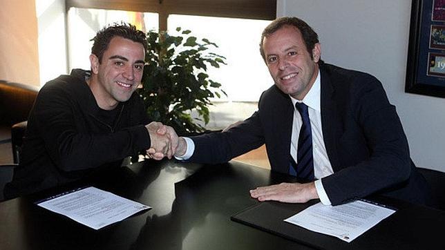 Rosell: «Xavi, Iniesta, Busquets y Messi son los inventores del 'tiki-taka'»