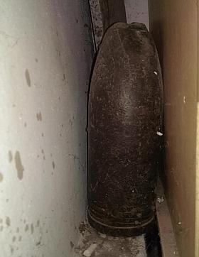 Una familia guarda durante treinta años una bomba de la Guerra Civil con la carga activada