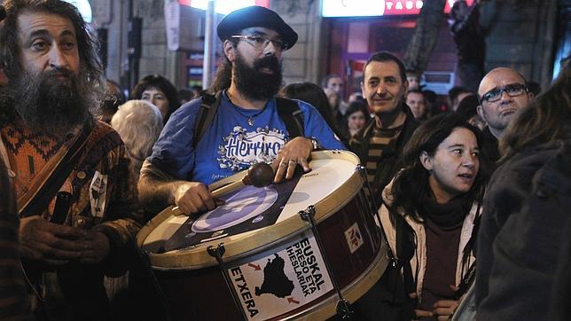 Un impulsor de la dispersión de presos etarras, detrás de la marcha de ayer
