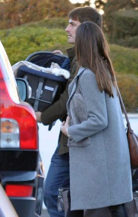 Martín Casillas acude a su primera revisión pediátrica