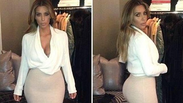 Kim Kardashian pide ayuda en Instagram al romperse su vestido antes de una entrevista