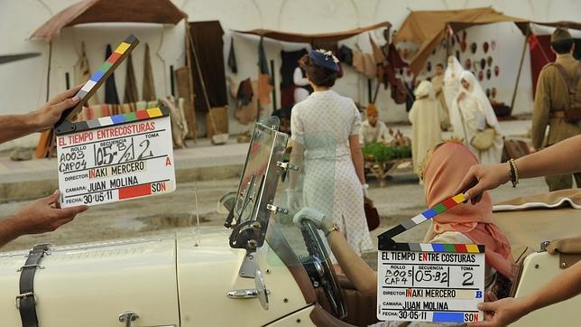 Rodaje de la serie en Marruecos