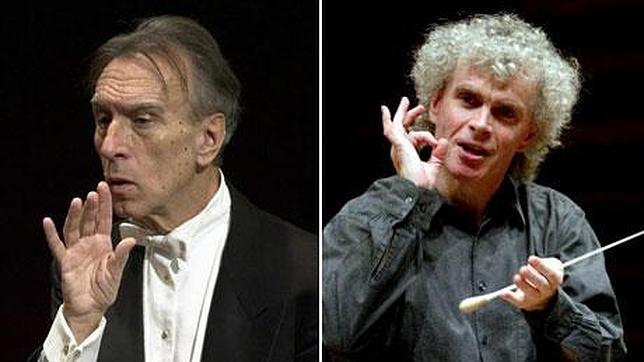 Simon Rattle: «Abbado me dijo que la música le había salvado la vida»