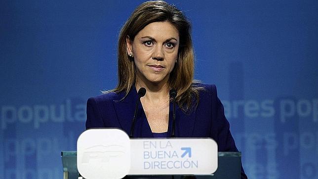Cospedal, sobre Vox: «Hay otros que no tienen responsabilidad y es más fácil hablar»