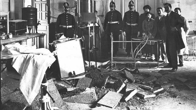 Estado en que quedó el sanatorio