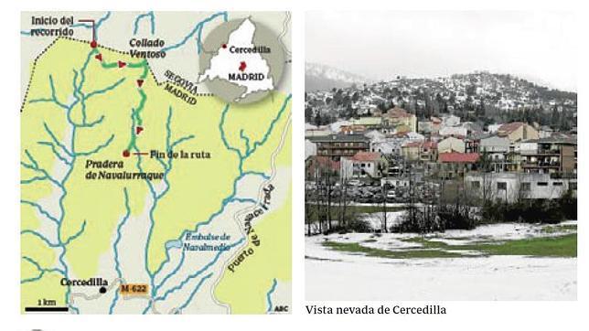 Ruta desde el Puerto de la Fuenfría