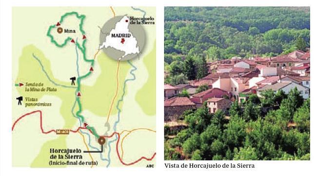 Paseo hacia las viejas minas de plata de Horcajuelo de la Sierra