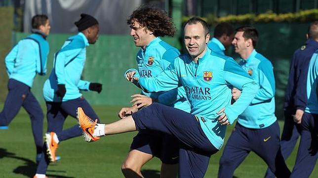 Iniesta, novedad del Barça para la vuelta de la Copa del Rey