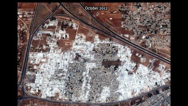 El régimen sirio destruye miles de casas en Damasco y Hama como castigo contra civiles