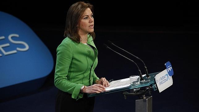 Cospedal: «Somos un partido sólido, fuerte y unido»