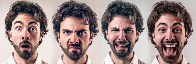 La cara solo expresa cuatro emociones básicas