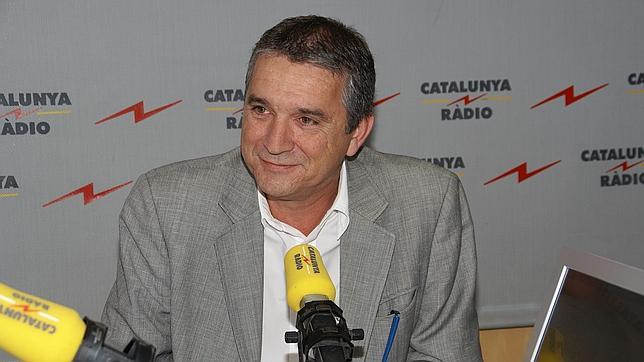 El director de TV3, Eugeni Sallent, durante una comparecencia parlamentaria