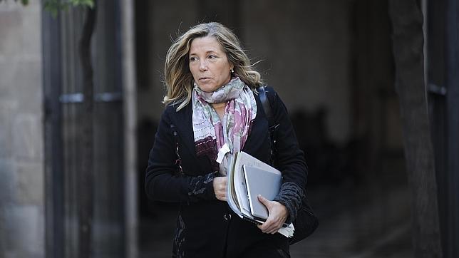 La vicepresidenta del Gobierno catalán, Joana Ortega