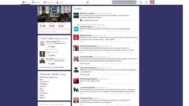 El nuevo diseño de Twitter: minimalista y con mayor importancia a las métricas