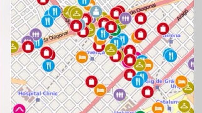 La APP concentra locales, entidades, escuelas, hoteles, bares o restaurantes