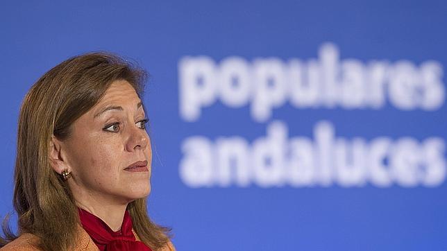 Cospedal apuesta por el candidato andaluz que logre los «mejores resultados»