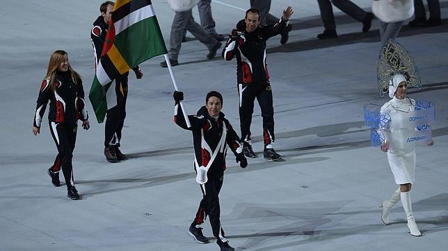 Gary di Silvestri, abanderado de Dominica