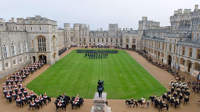 El temporal en Londres amenaza con inundar el castillo de Windsor