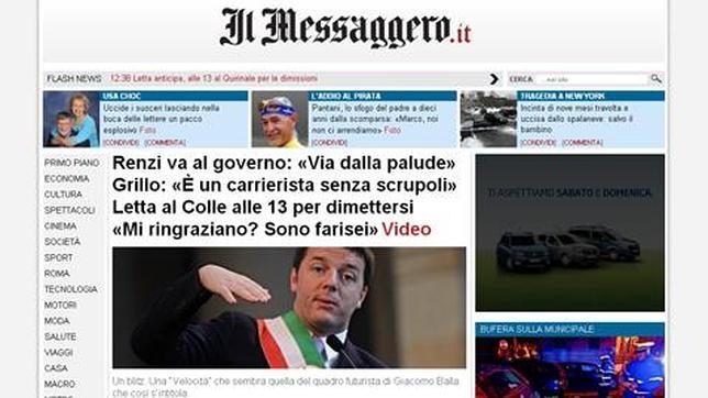 La Prensa italiana sucumbe al «asesinato político» de Letta a manos de Renzi