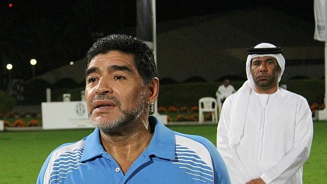 Dubái, el remanso de paz y lujo de Maradona