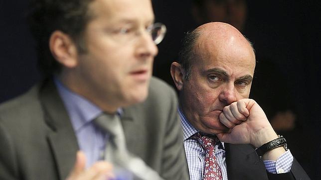 De Guindos: «Estaré donde me diga el presidente del Gobierno»