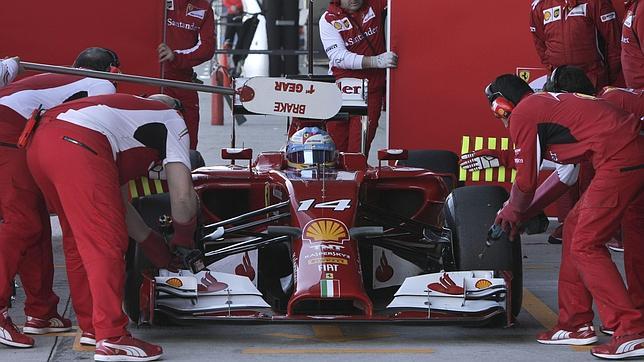 Programa de entrenamientos de Fórmula 1 en el circuito de Bahréin