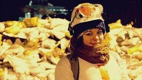 Tuitea un «me muero» tras ser disparada en Kiev