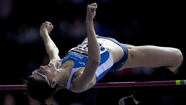 Beitia vuela hasta los dos metros para conseguir su decimotercer título nacional