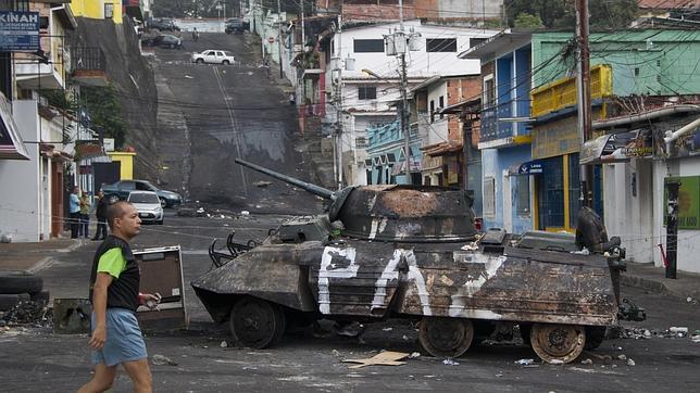 El estado venezolano de Táchira, militarizado por orden de Nicolás Maduro