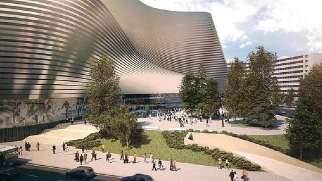 Nueva zona verde en la plaza de los Sagrados Corazones