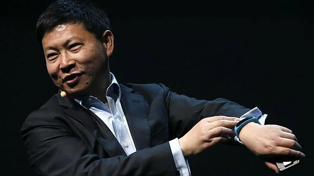 Richard Yu, consejero delegado de Huawei, durante la presentación