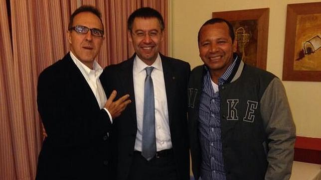 Bartomeu se fue a cenar con el padre de Neymar tras abonar los 13,5 millones