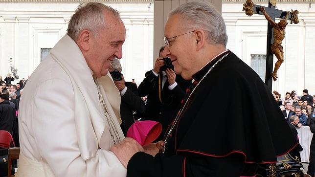 El Papa Francisco recibe a varios obispos de la Comunidad