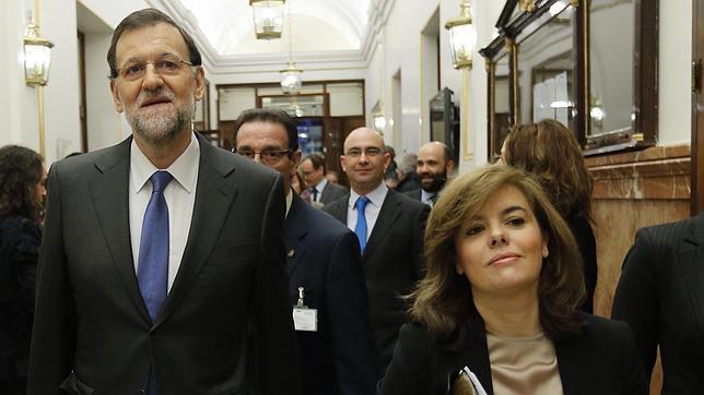 Rajoy, sobre Rubalcaba: «No parecía que debatiese con él»