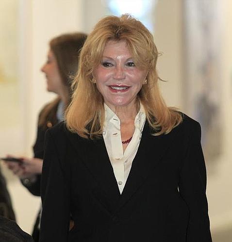 La baronesa Thyssen ya conoce los cuadros de su nuera