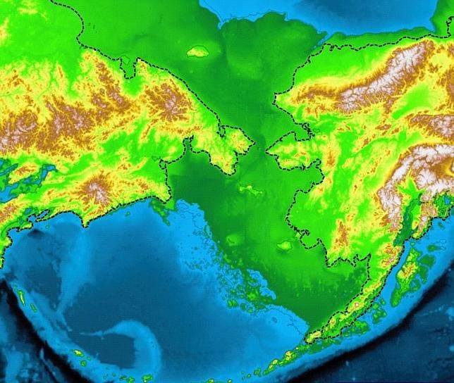 Asiáticos pasaron 10.000 años en el puente de tierra de Bering antes de llegar a América