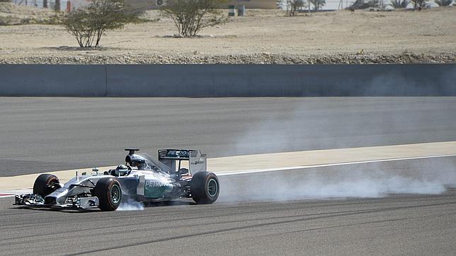 Los motores Mercedes siguen al alza en Bahréin