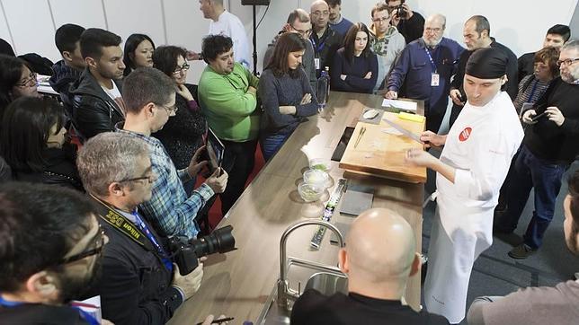 Una de las exhibiciones en el Fórum de La Coruña