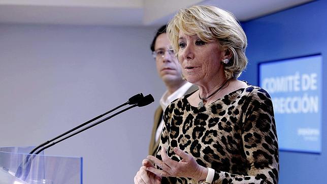 Aguirre planea proponer sus candidatos para Madrid antes de que hable Génova