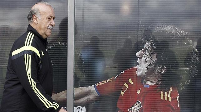 Del Bosque: «He visto a Costa normal, como a cualquier otro»