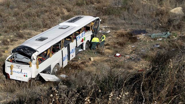 Atribuyen un delito de imprudencia al conductor del bus escolar que se despeñó