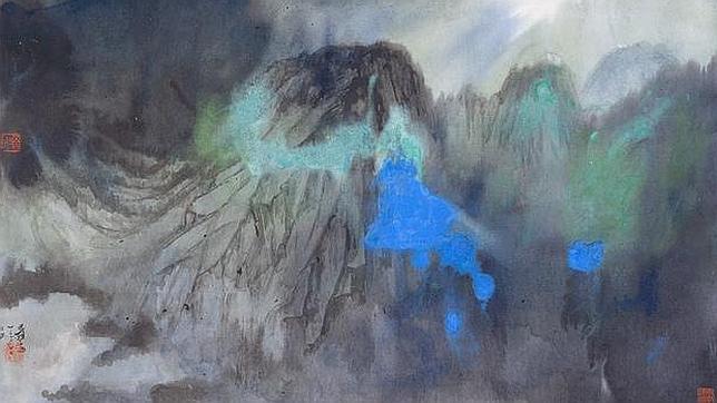 «Splashed–color Landscape» (1965), de Zhang Daqian